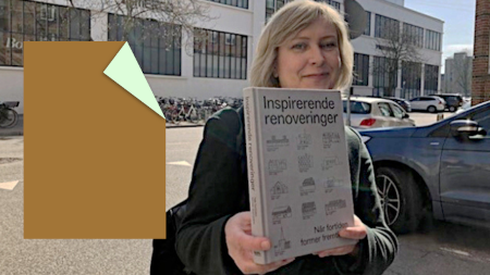 Birgitte Svarre med bogen Inspirerende renoveringer
